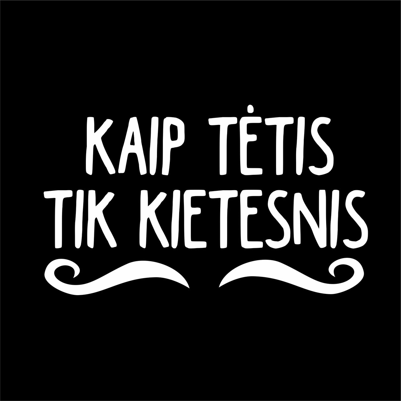 Juodi marškinėliai tėčiui ir seneliui "Kaip tėtis, tik kietesnis"