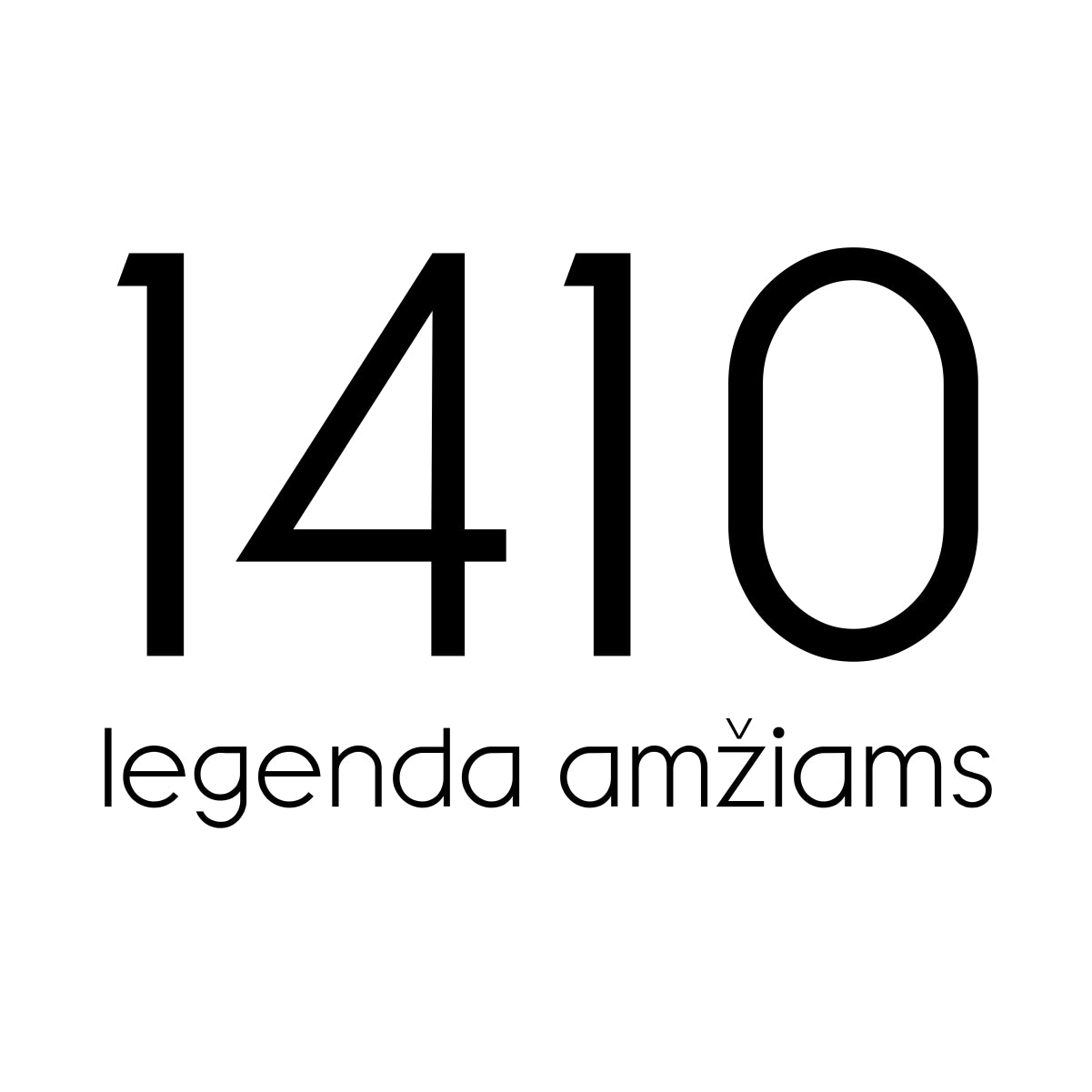 Balti unisex marškinėliai "1410"