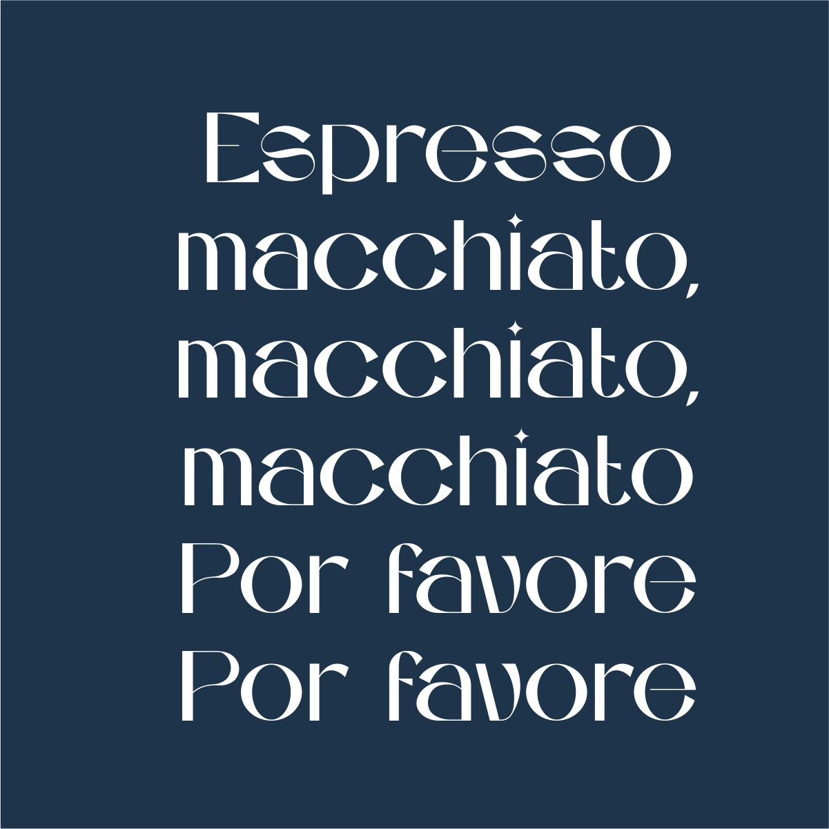 Mėlynas džemperis be gobtuvo "Espresso"