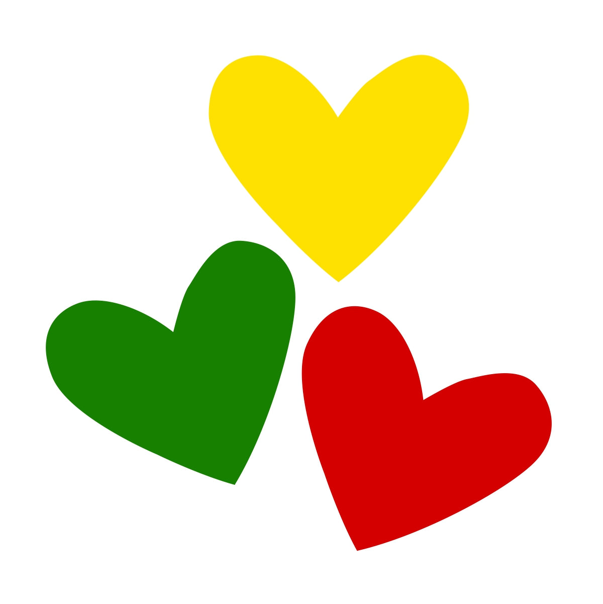 Baltas UNISEX džemperis be kapišono "Trys lietuviškos širdelės" ŠIURPNAČIO PASIŪLYMAS (L)