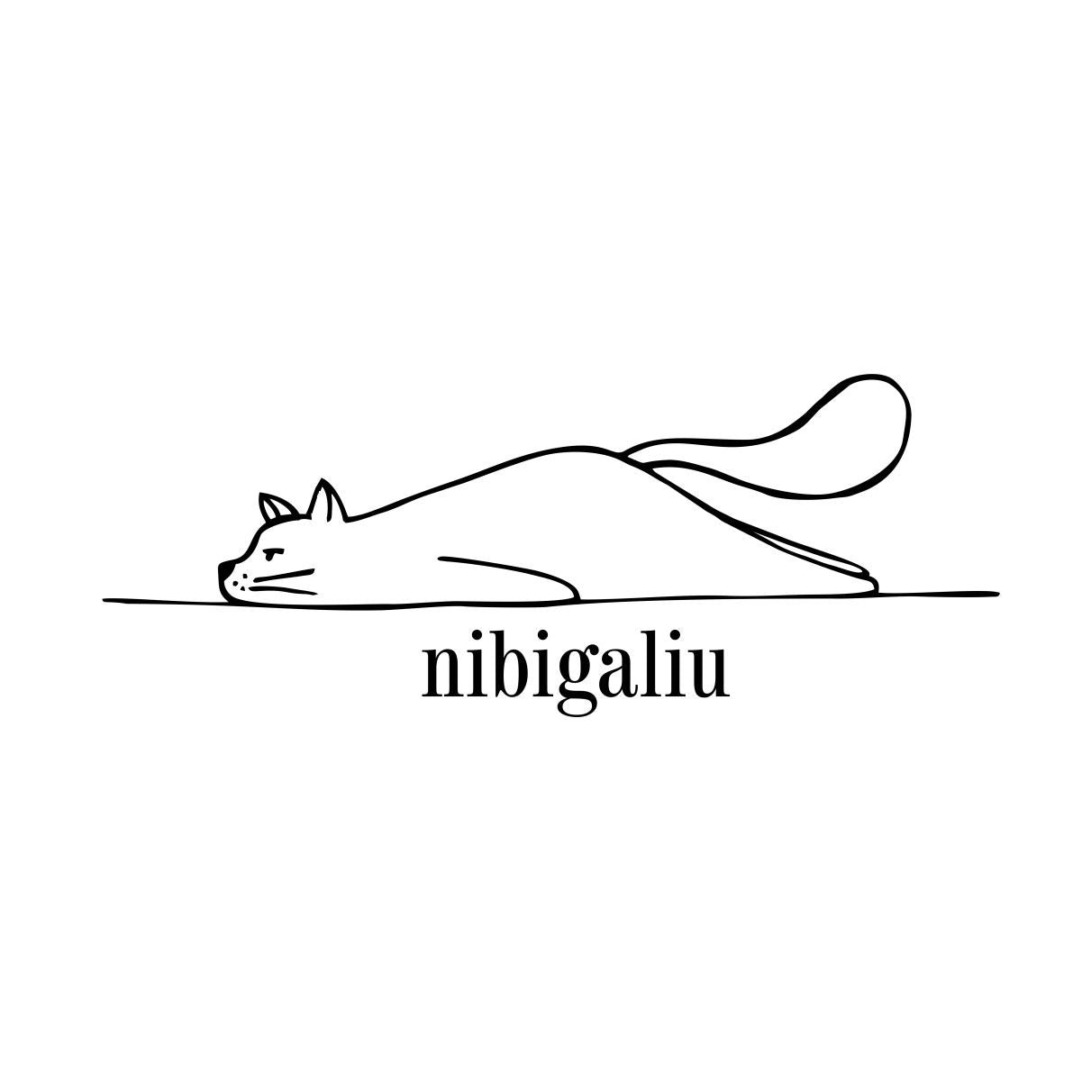 Balti moteriški marškinėliai "Nibigaliu“