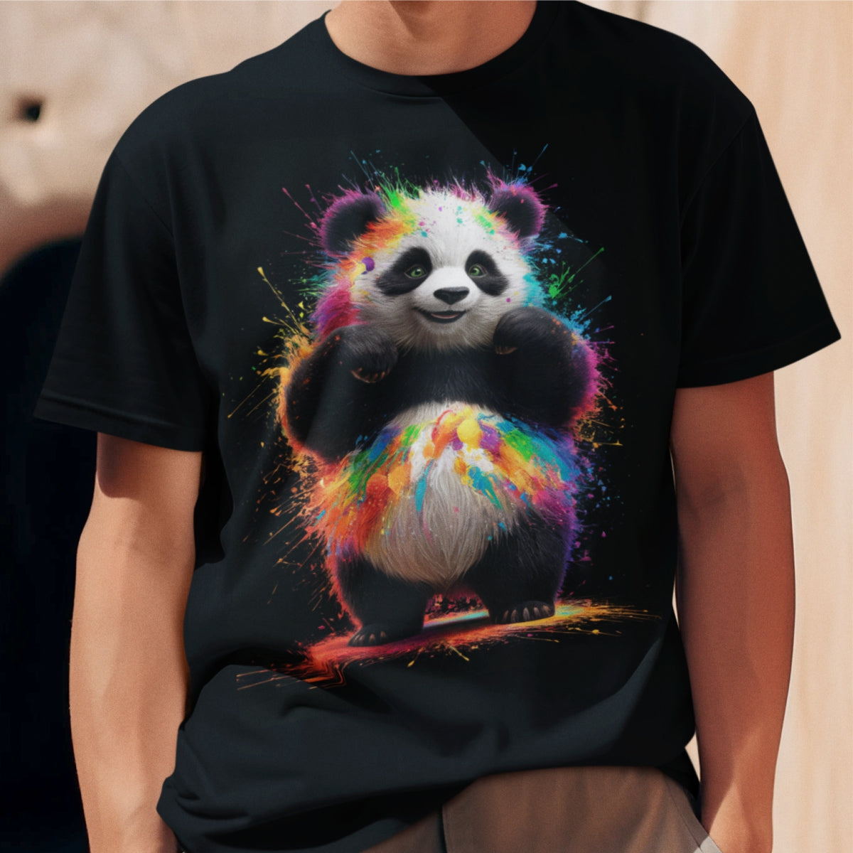 Juodi UNISEX marškinėliai "Pandutė" Pagaminta prekė (M dydis)