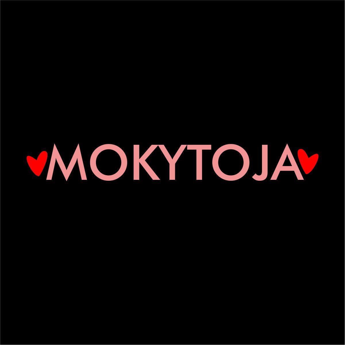 Juodi UNISEX marškinėliai "Mokytoja su širdelėmis"