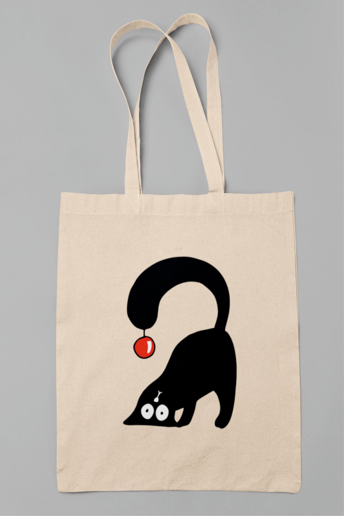 Pirkinių krepšys PREMIUM dvigubu dugnu "Žemyn galva"