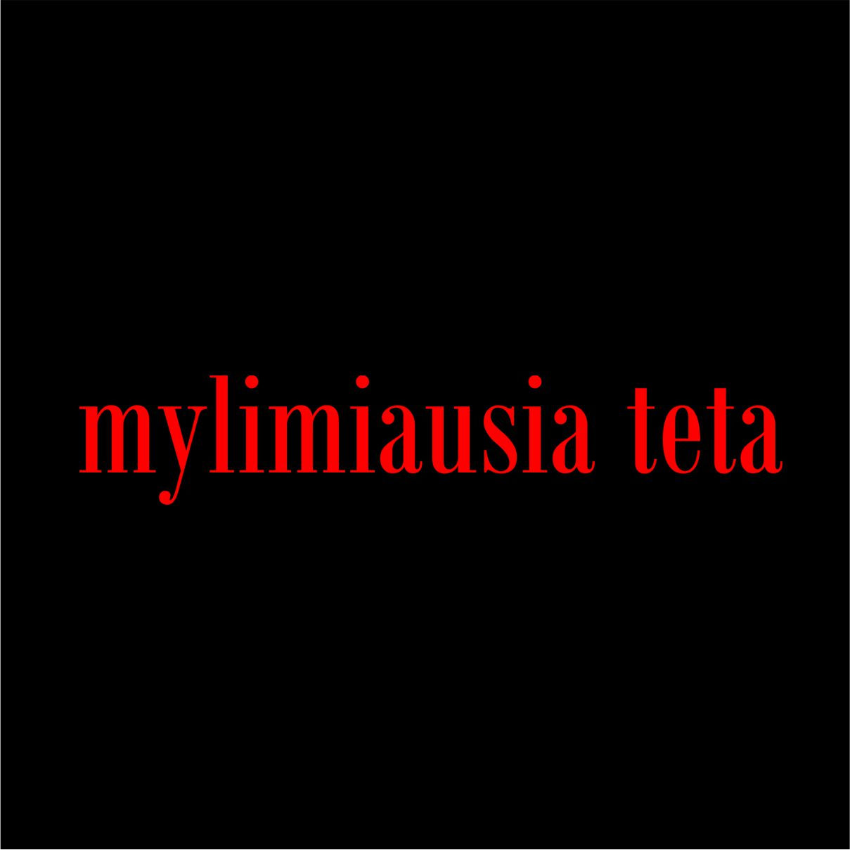 Juodas džemperis be gobtuvo "Mylimiausia teta"