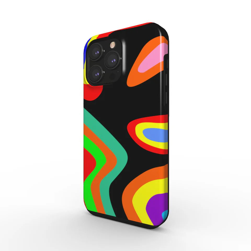 Apsauginis dėklas telefonui (Iphone 12 PRO)  "Spalvos" ŠIURPNAKČIO PASIŪLYMAS