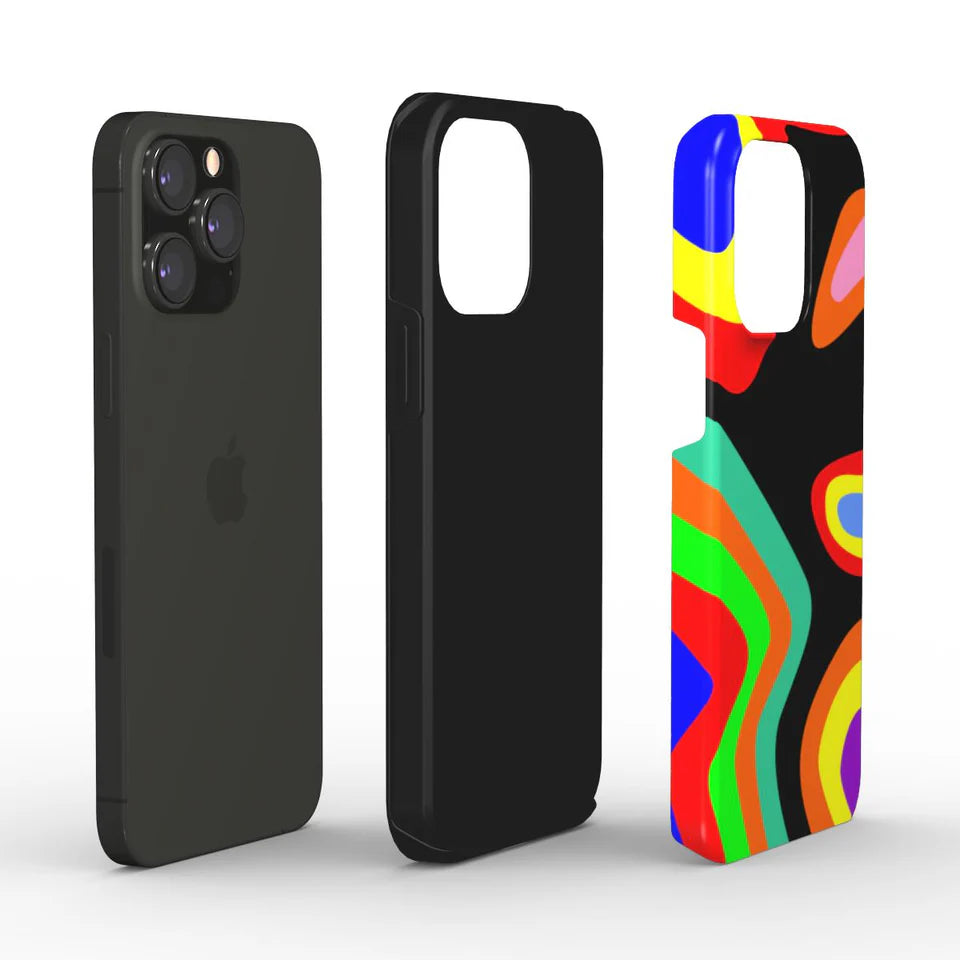 Apsauginis dėklas telefonui (Iphone 12 PRO)  "Spalvos" ŠIURPNAKČIO PASIŪLYMAS