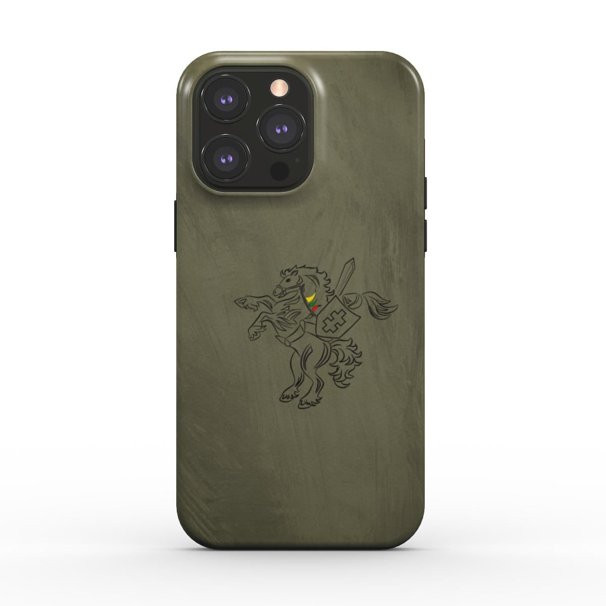 Apsauginis dėklas iPHONE telefonams "Kovojantis Vytis" (MagSafe)