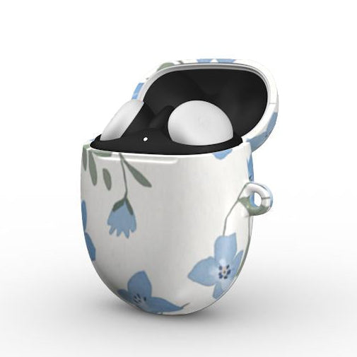 Google Pixel Buds ausinių dėkliukas "Mėlynos gėlytės"