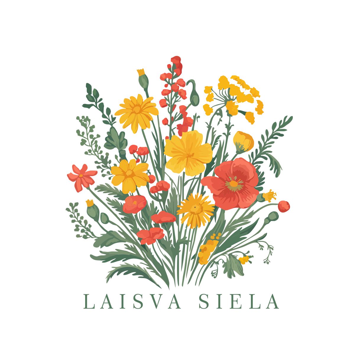 Balti unisex marškinėliai "Laisva siela"