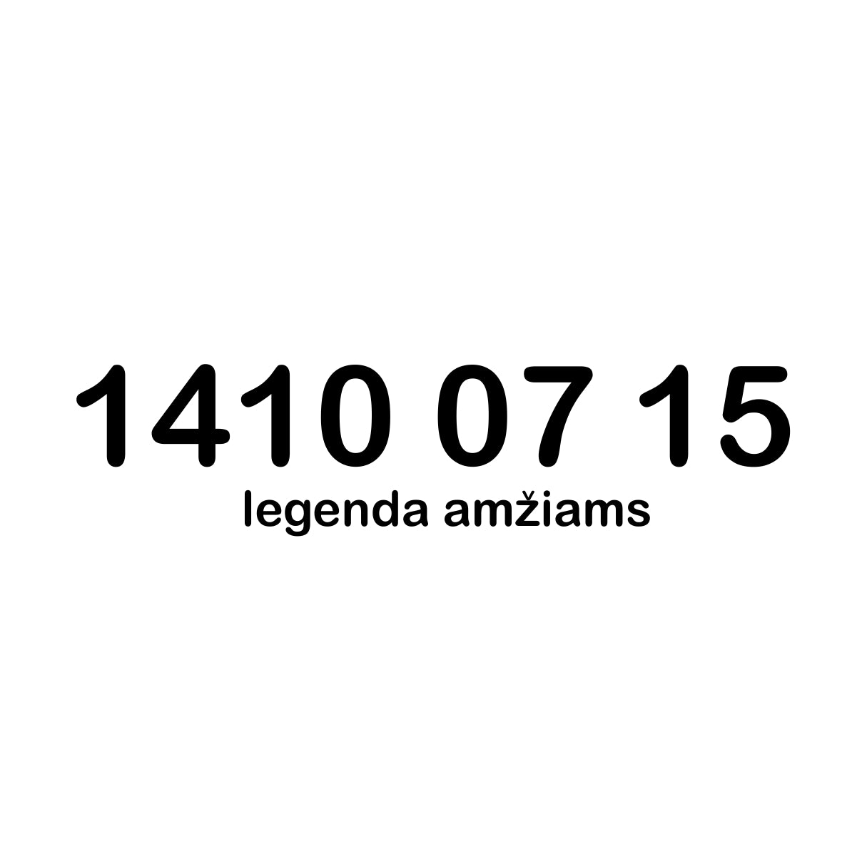 Baltas džemperis be gobtuvo "Legenda amžiams"
