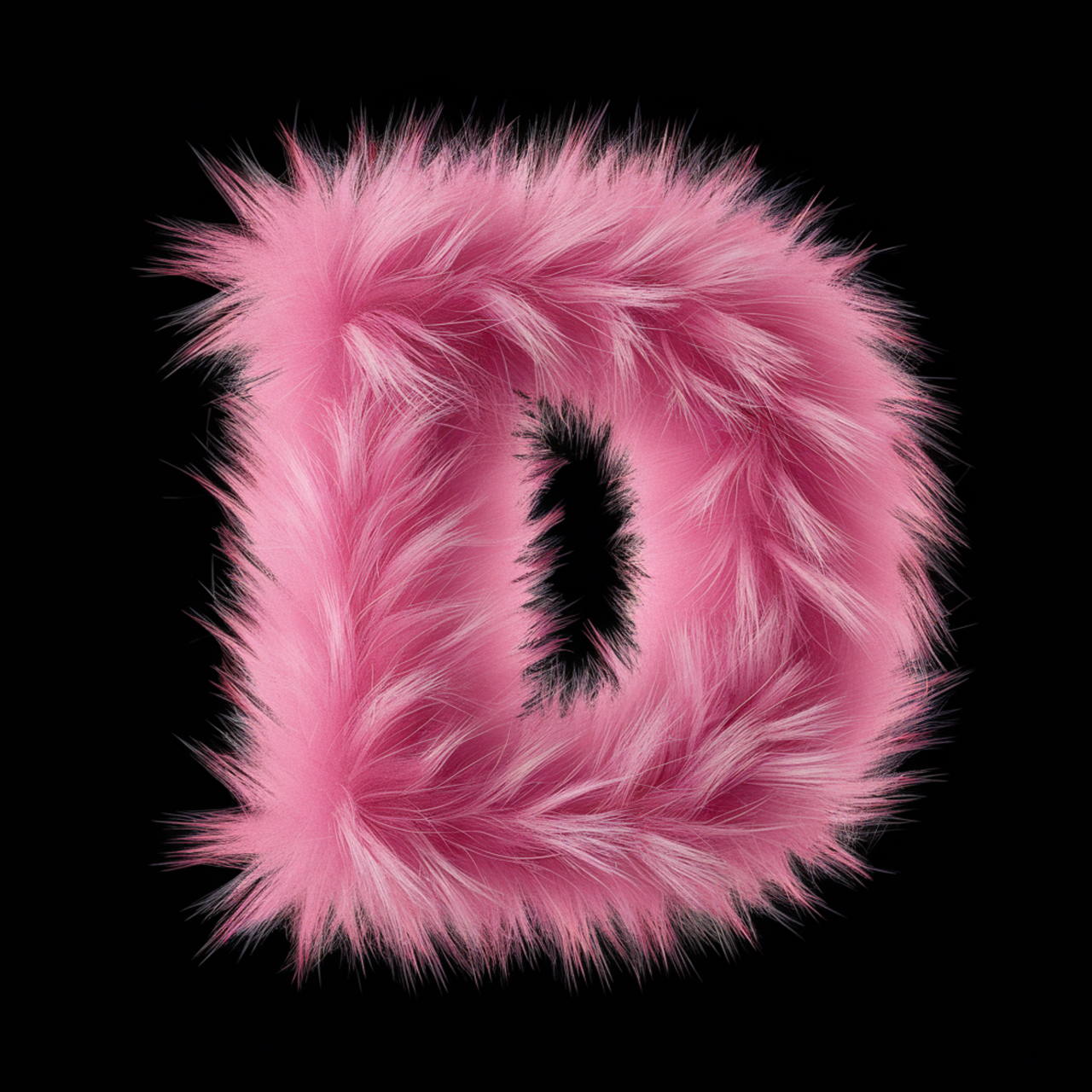 Melns UNISEX džemperis bez kapuces "D burts"