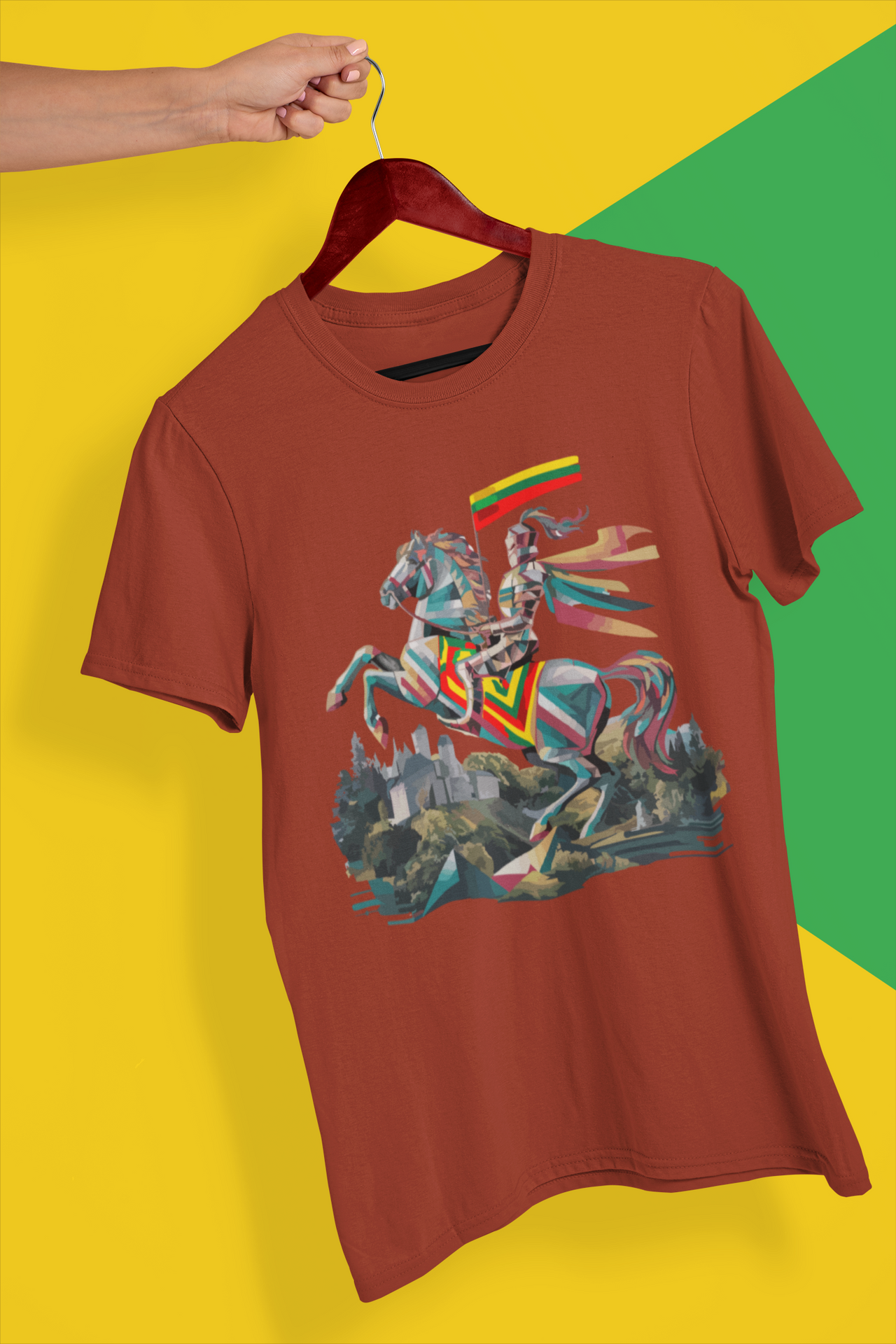 Riboto leidimo UNISEX marškinėliai "Lietuvos Vytis Limited Edition".