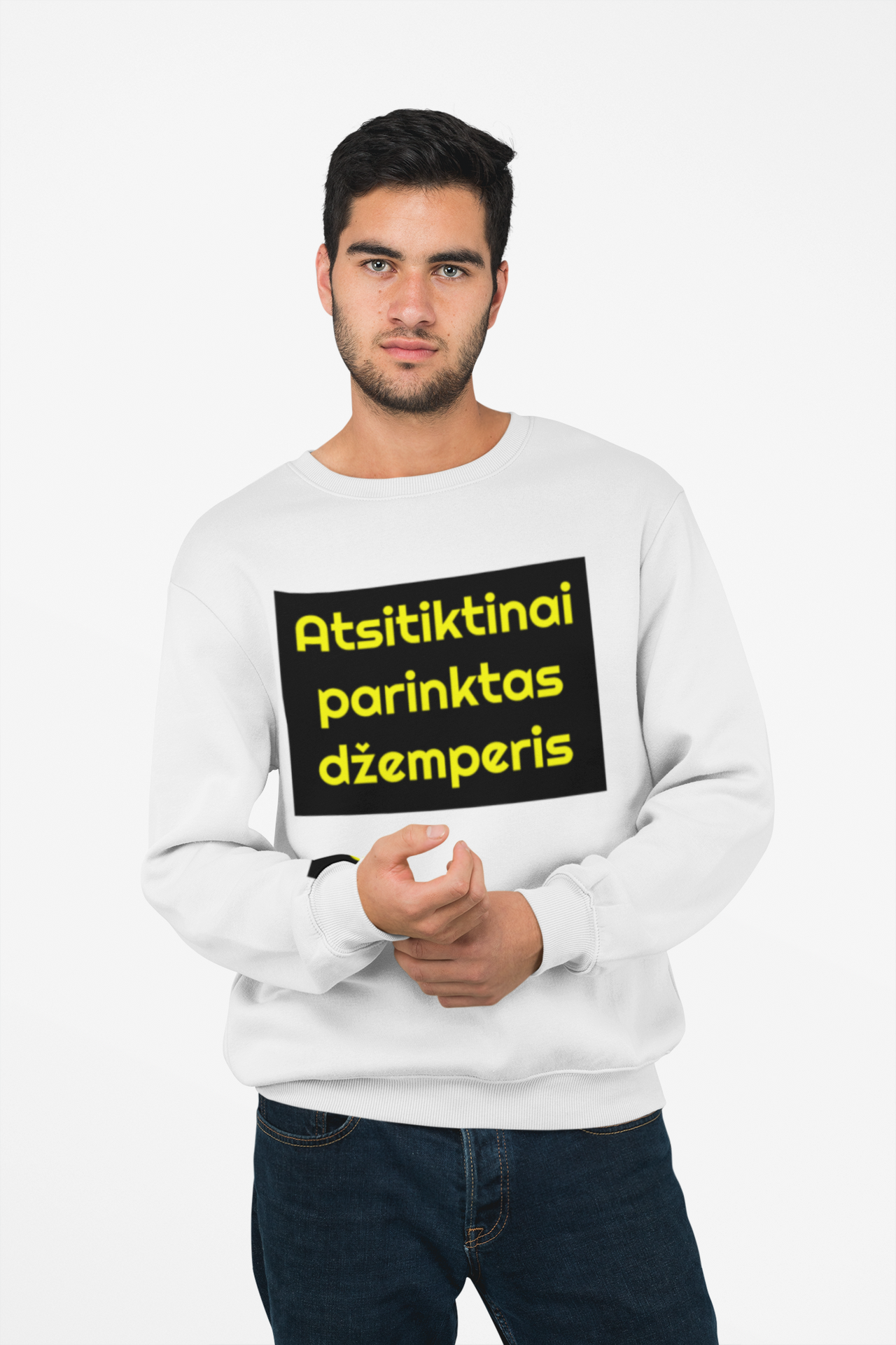 Įvairių spalvų UNISEX džemperiai STAIGMENA (atsiktinai parenkami). Kai reikia stilingai pjauti žolę ar garaže darbuotis :)