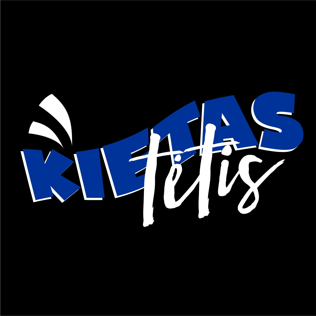 Juodi marškinėliai tėčiui "Kietas tėtis"