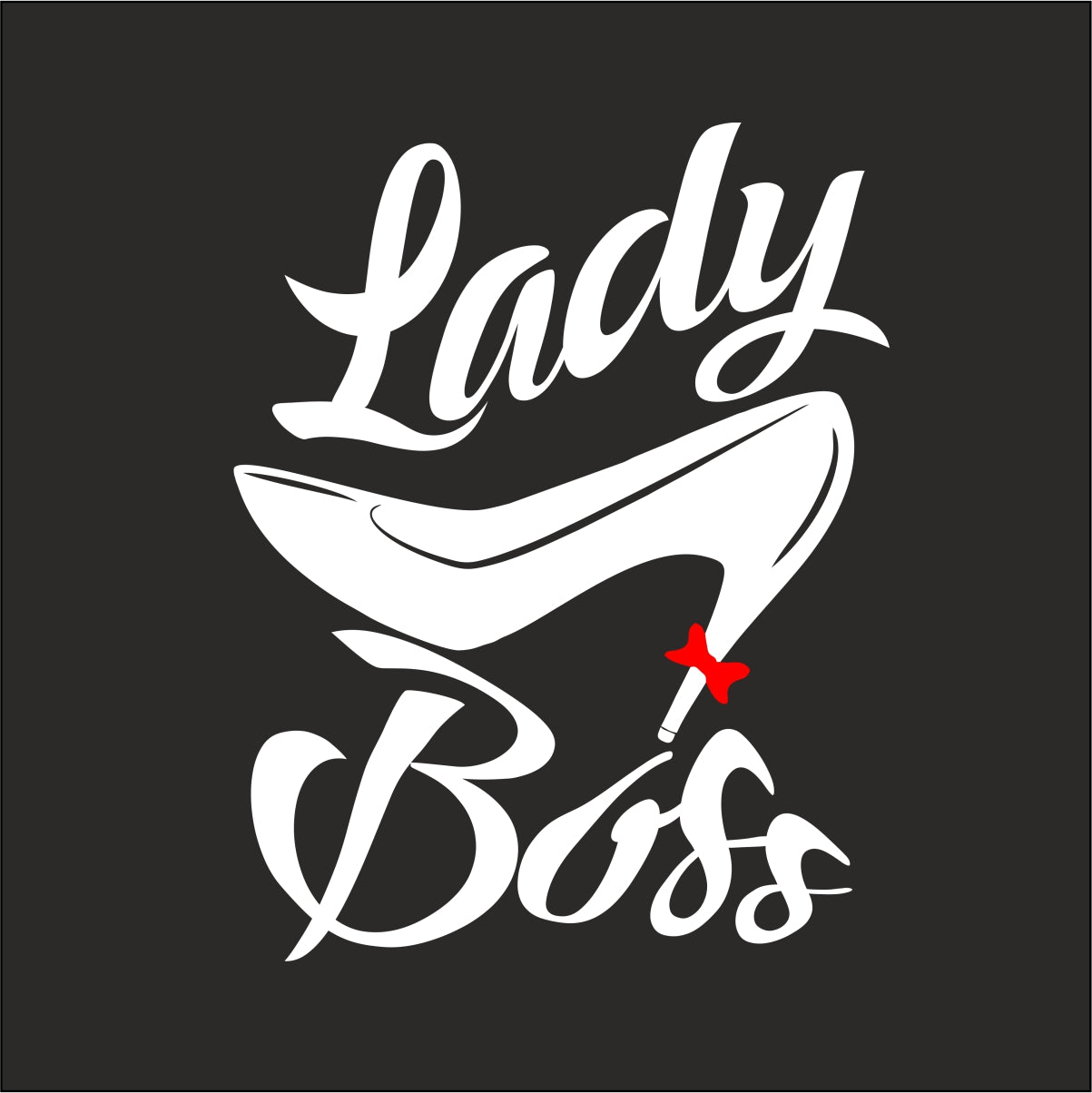 Juodas džemperis be kapišono "Lady boss batelis"