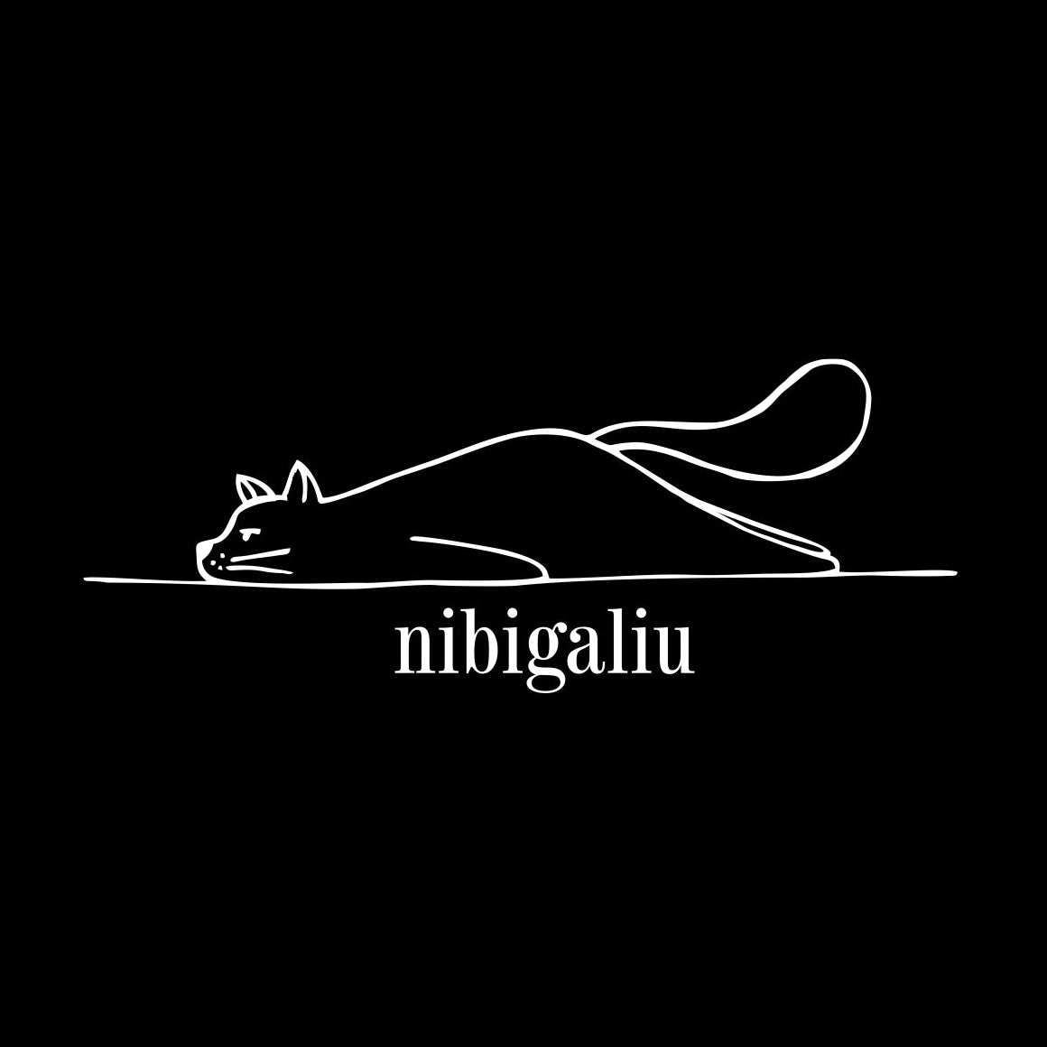 Juodas džemperis be gobtuvo "Nibigaliu"