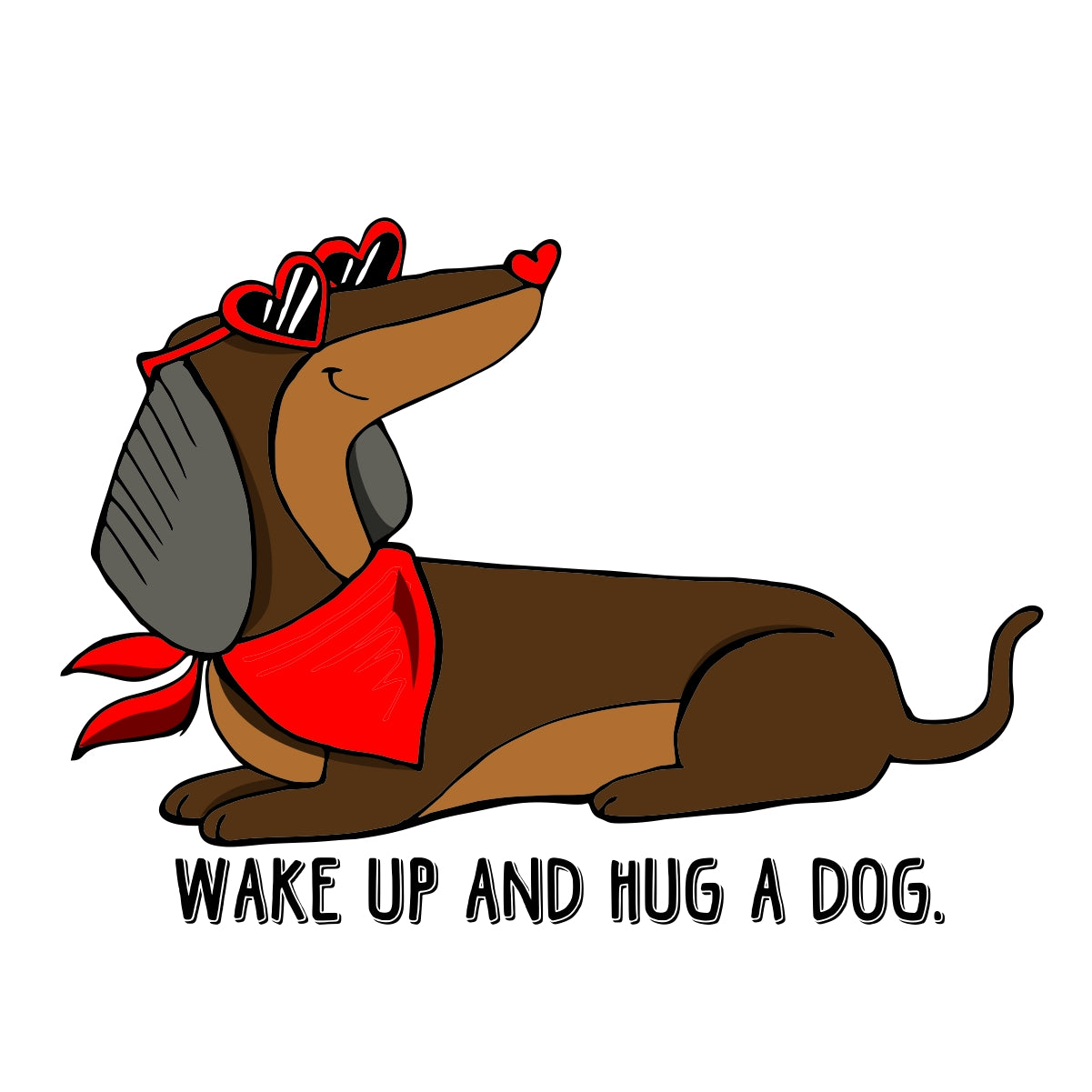 Balti UNISEX marškinėliai "Wake up"