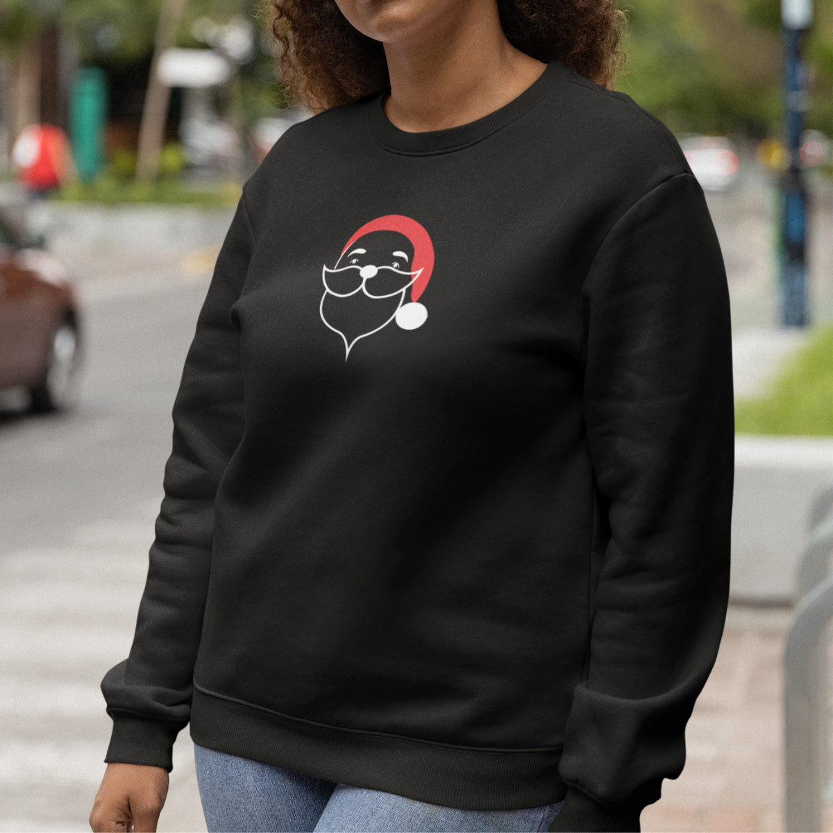 Juodas UNISEX džemperis be gobtuvo "Seniukas" (2XL dydis) ŠIURPNAKČIO PASIŪLYMAS