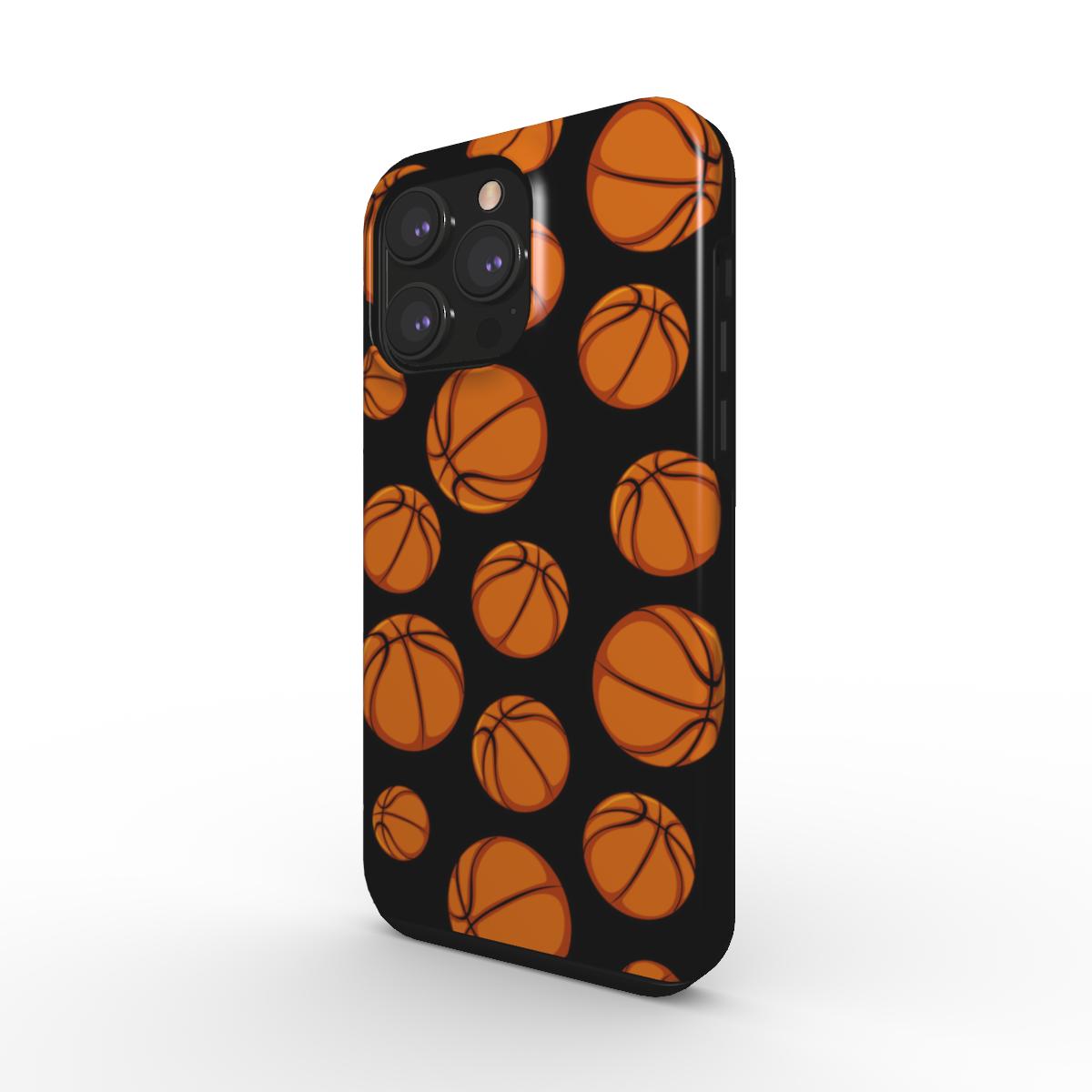 Apsauginis dėklas įvairiems telefonams "Krepšinis"