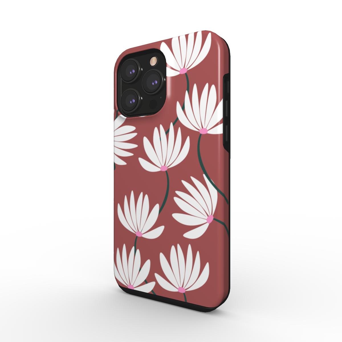 Apsauginis dėklas įvairiems telefonams "Ramunėlės"