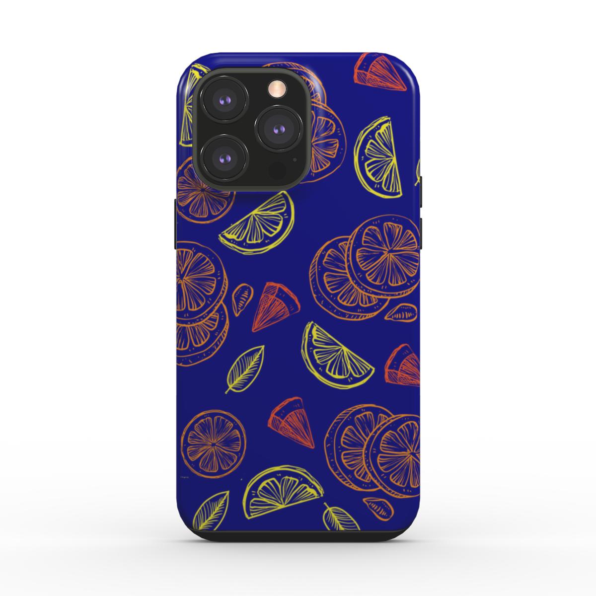 Apsauginis dėklas įvairiems telefonams "Citrusai"