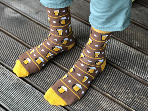 Alaus kojinės - Linksmos kojinės (Penguin socks)