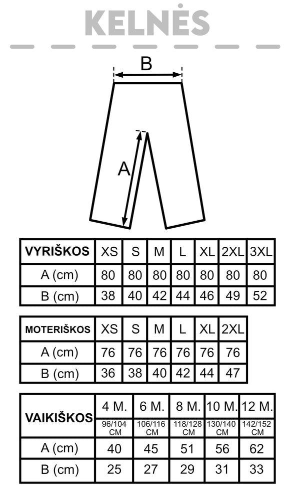 Juodos laisvalaikio vyriškos kelnės su žaliu veliūriniu marginimu iš galinės pusės "Lietuvos miškas"