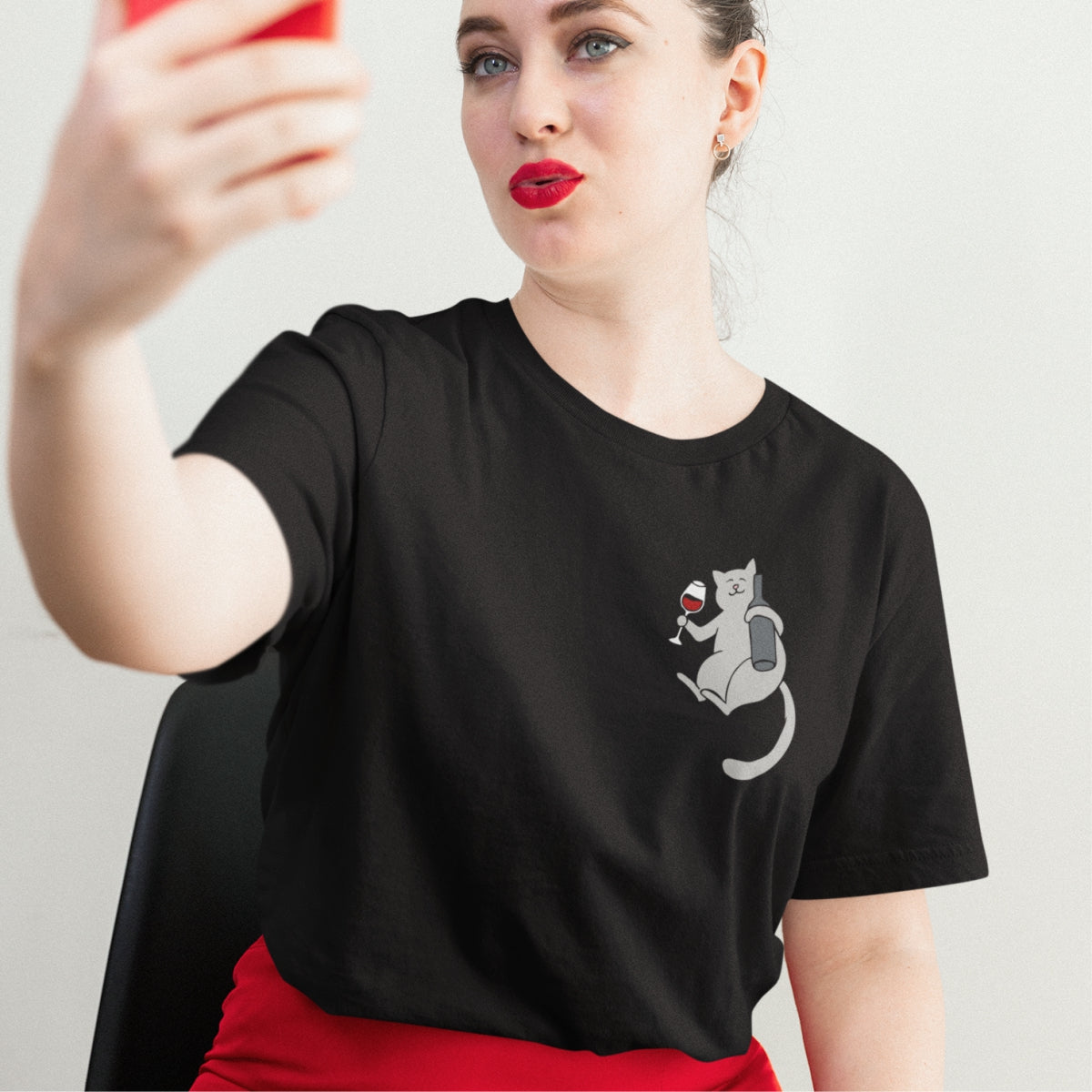 Juodi UNISEX marškinėliai "Relaksas"