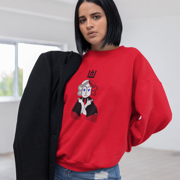 Raudonas UNISEX džemperis "LDK KUNIGAIKŠTIENĖ JULIJONA"