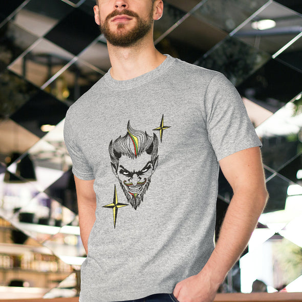 Pilki melanžiniai UNISEX marškinėliai "Pinčiukas“