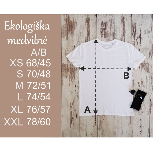 Balti ekologiškos medvilnės marškinėliai "Abstrakti mergina su gėlėmis"