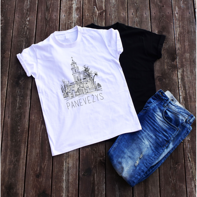 Balti marškinėliai "Panevėžys"