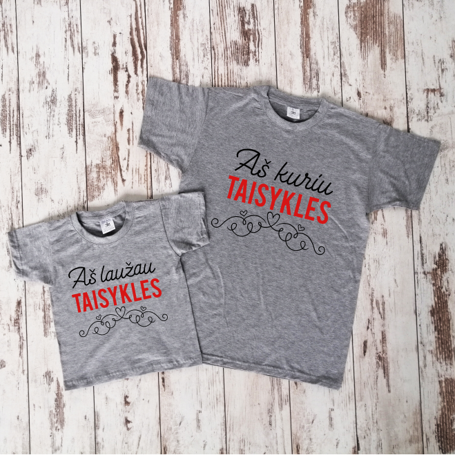 Melanžiniai marškinėliai "Taisyklės“