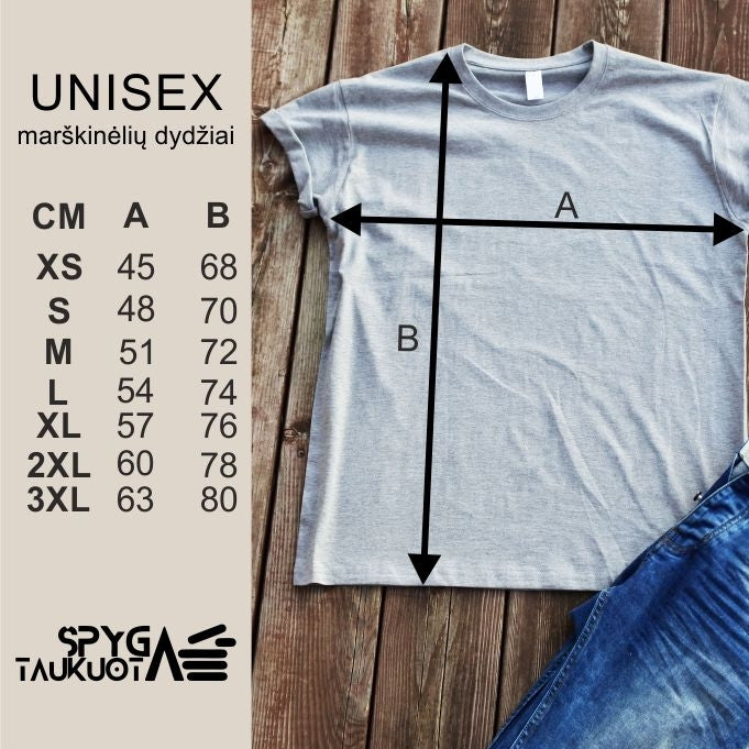 Pilki UNISEX marškinėliai "Vrum vrum"