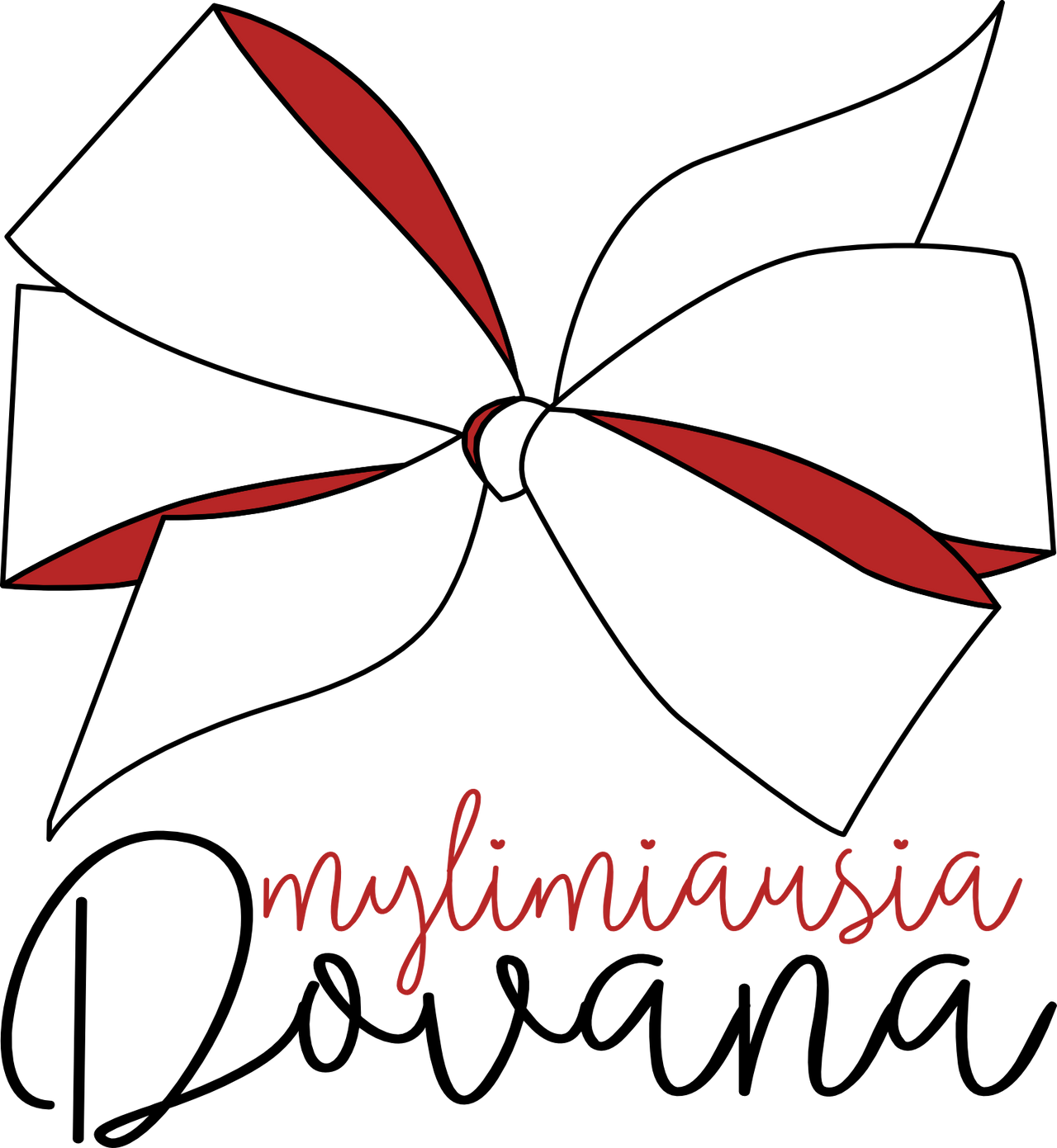 Baltas vaikiškas kalėdinis bodis "Mylimiausia dovana"
