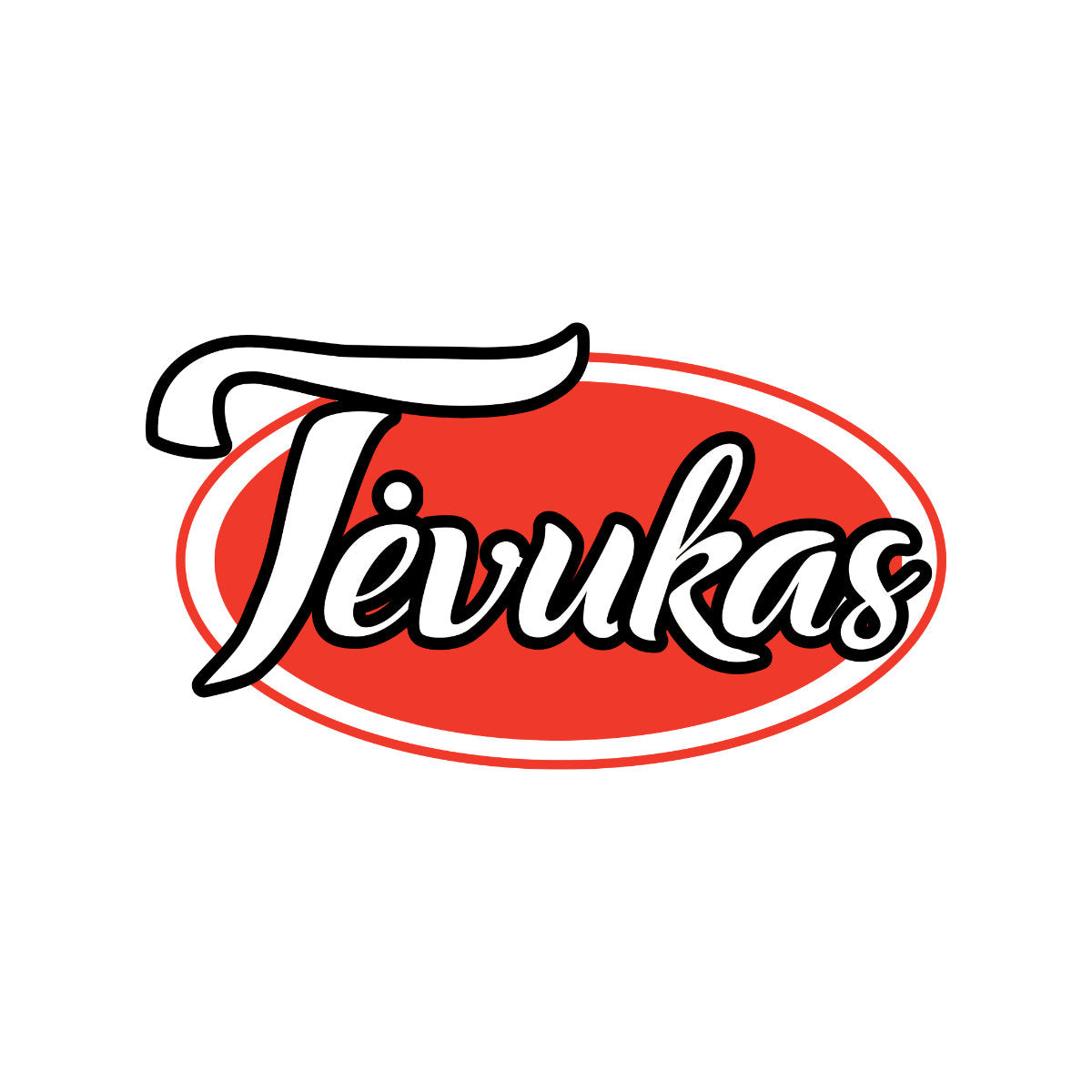 Baltas džemperis be gobtuvo "Tėvukas"