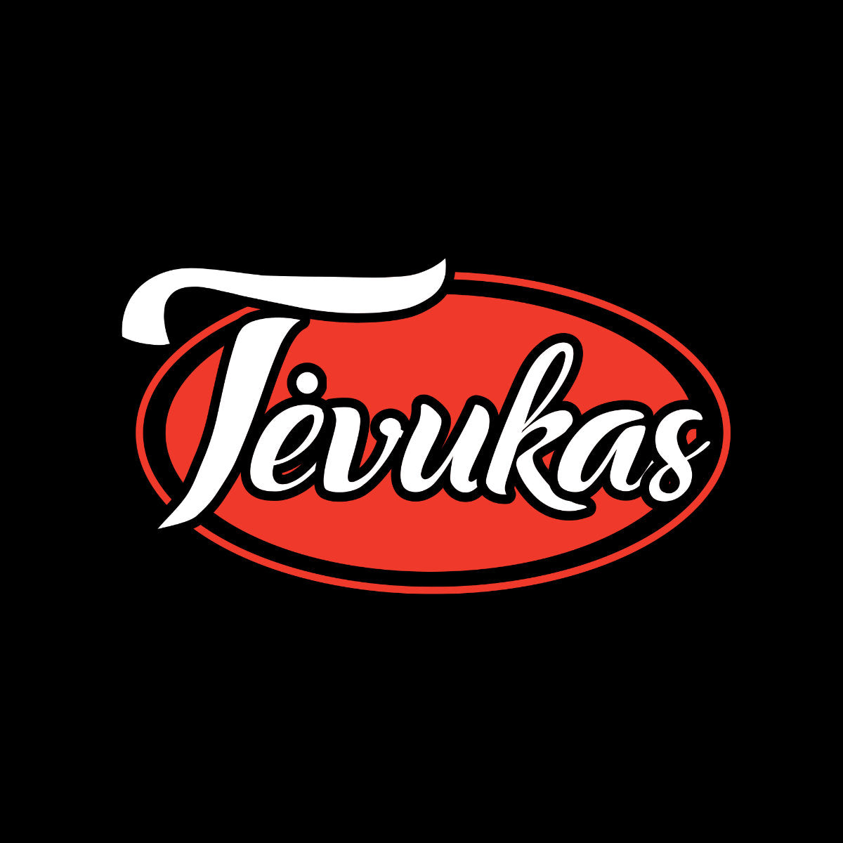 Juodi marškinėliai "Tėvukas"