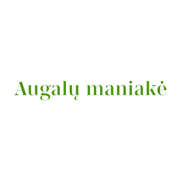 Baltas UNISEX džemperis be gobtuvo "Augalų maniakė"