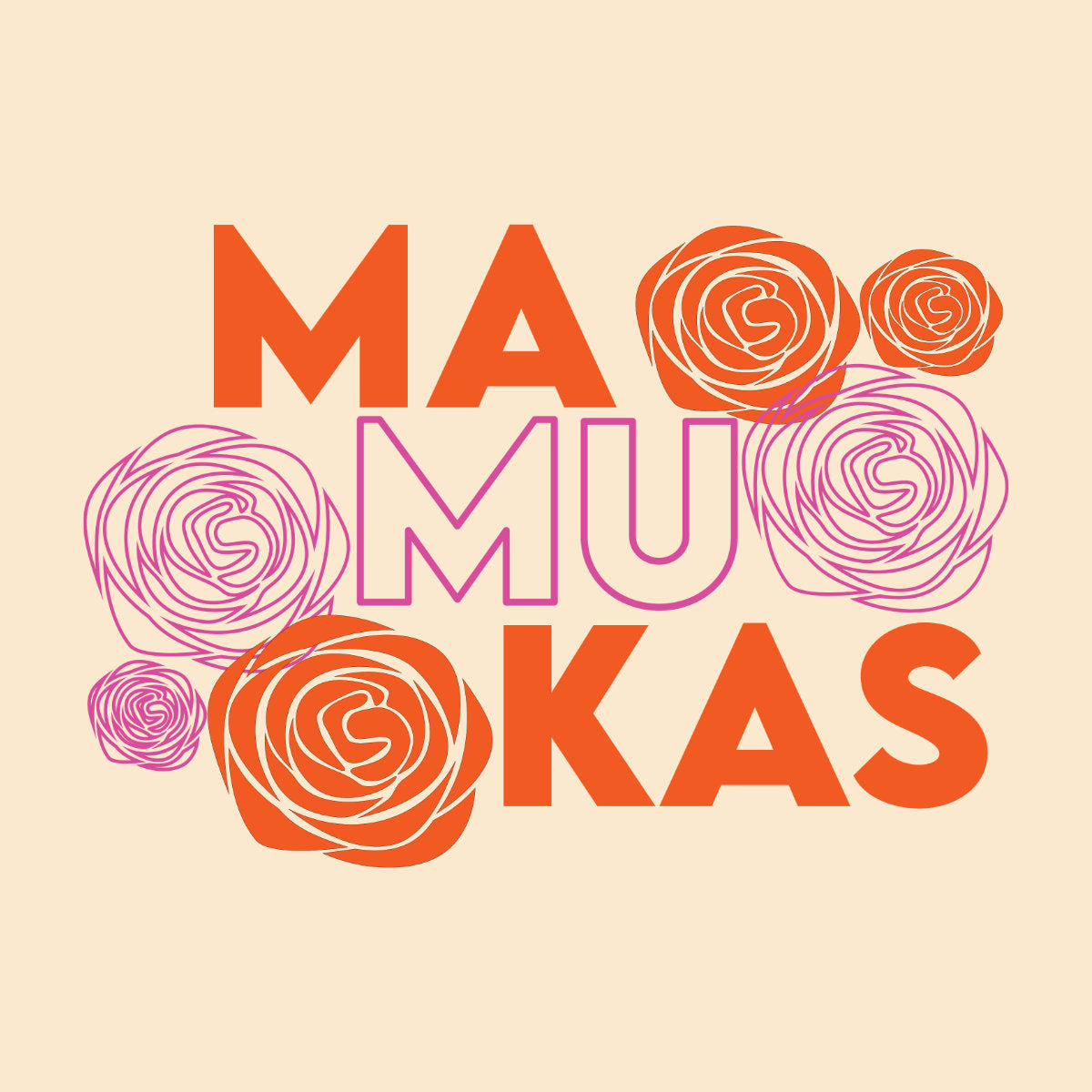 Kreminiai UNISEX marškinėliai "Mamukas“
