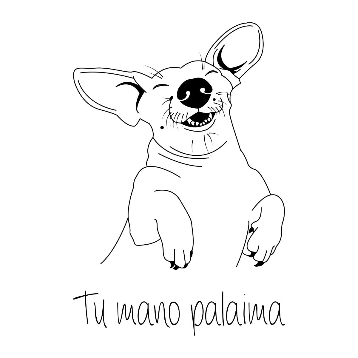 Baltas UNISEX džemperis be gobtuvo "Palaima"