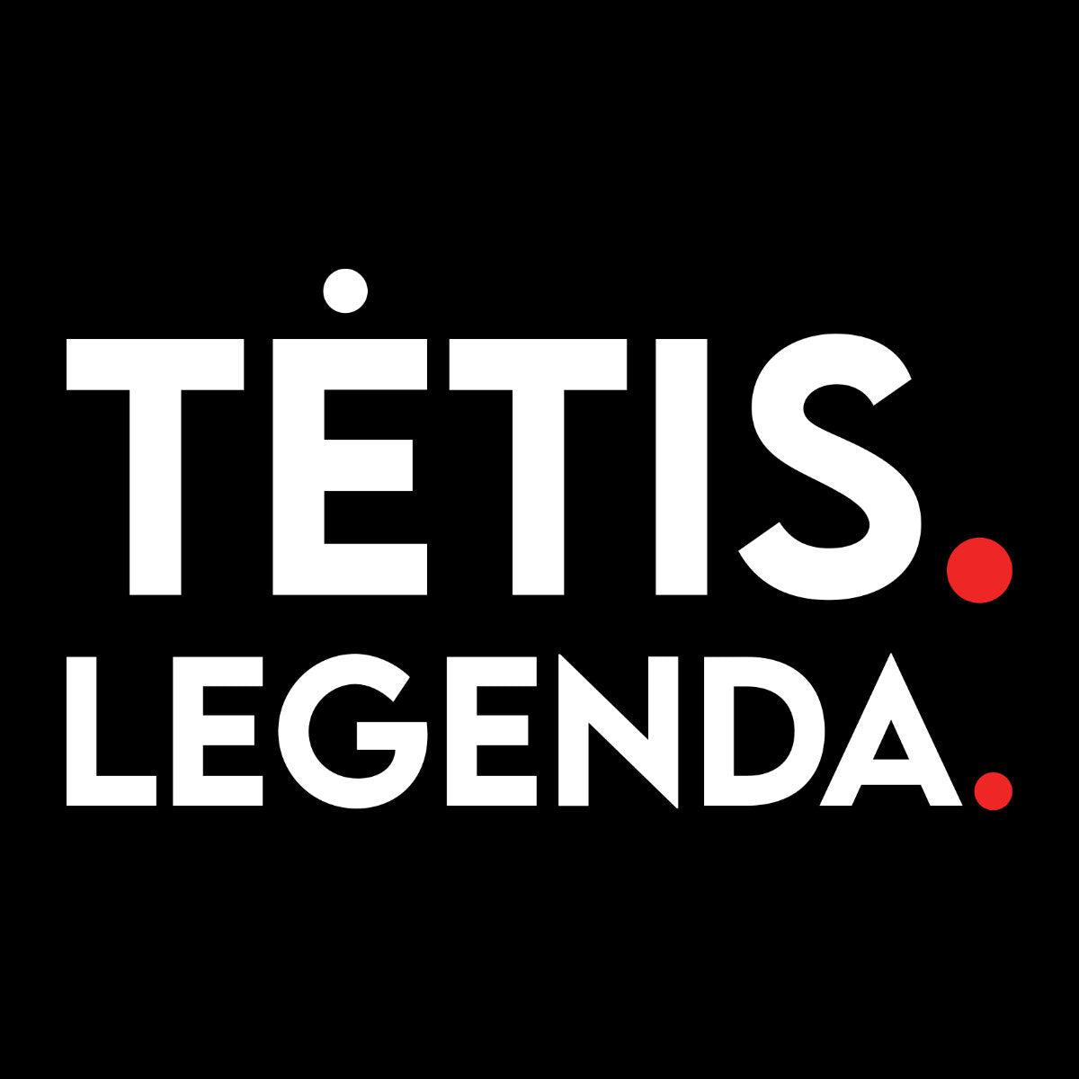 Juodas džemperis be gobtuvo su užrašu "Tėtis legenda"