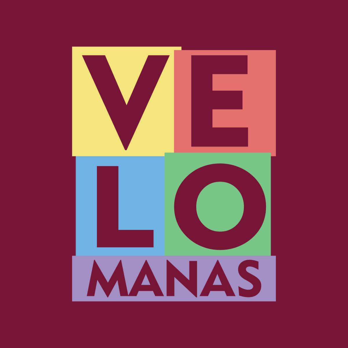 Burgundiški UNISEX marškinėliai "Velomanas“
