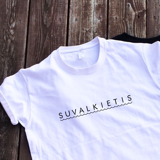 Balti marškinėliai "Suvalkietis"