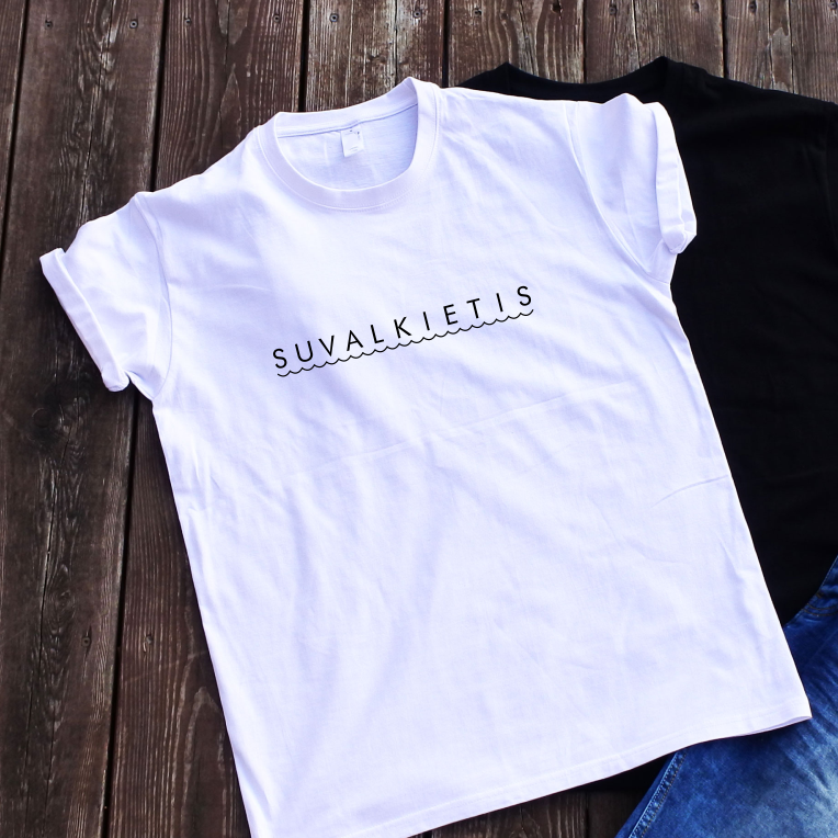 Balti marškinėliai "Suvalkietis"