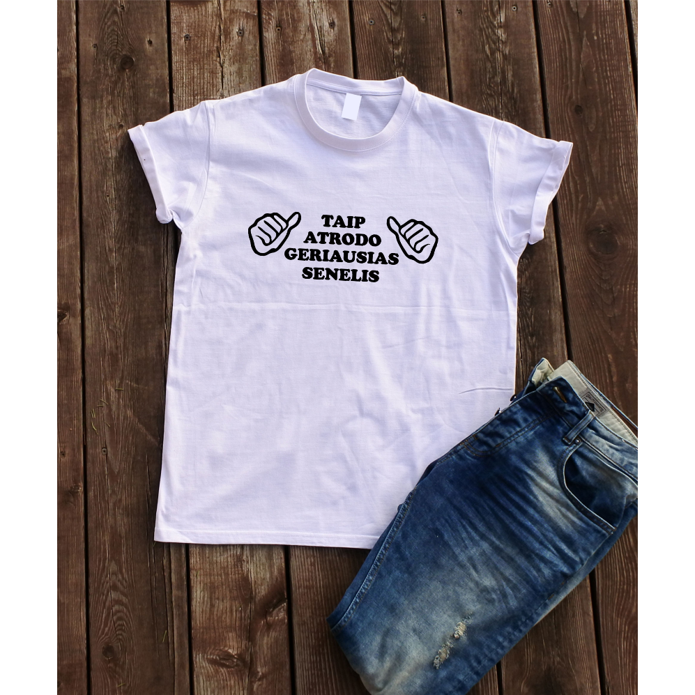 Unisex marškinėliai "Geriausias senelis"