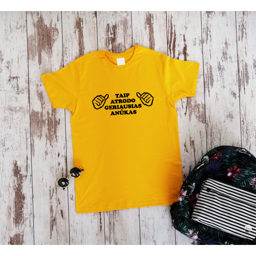 Unisex marškinėliai "Geriausias anūkas"