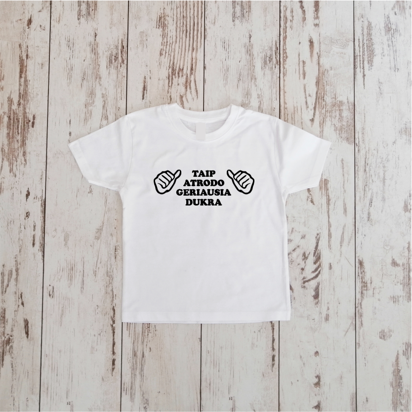 Vaikiški marškinėliai "Geriausia dukra"